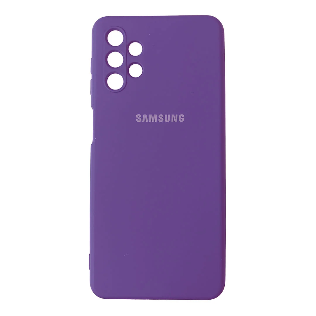 قاب گوشی سیلیکونی مناسب گوشی سامسونگ Galaxy A13 رنگ بنفش