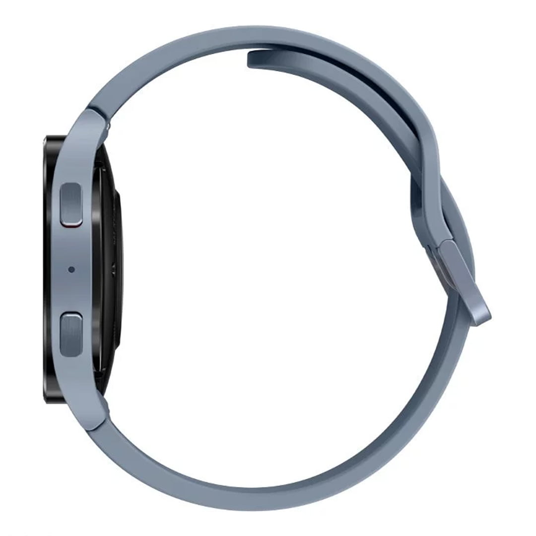 ساعت هوشمند سامسونگ Galaxy Watch5 SM-R910 مدل ۴۴ میلی متری رنگ آبی از نمای بغل