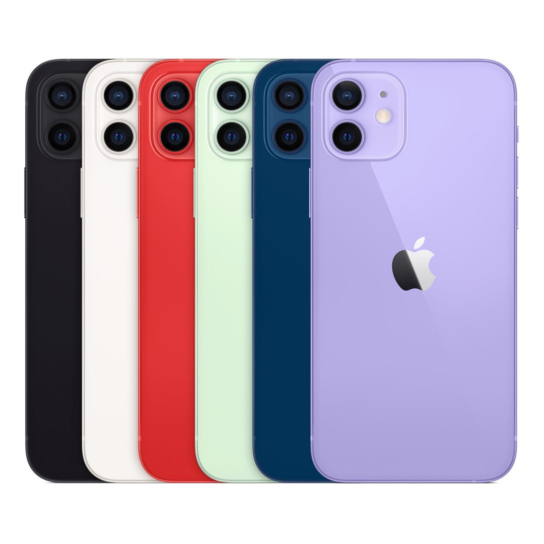 گوشی اپل iPhone 12 ZA/A دو سیم کارت ظرفیت ۱۲۸ گیگابایت و رم ۴ گیگابایت نات اکتیو تمامی رنگ ها