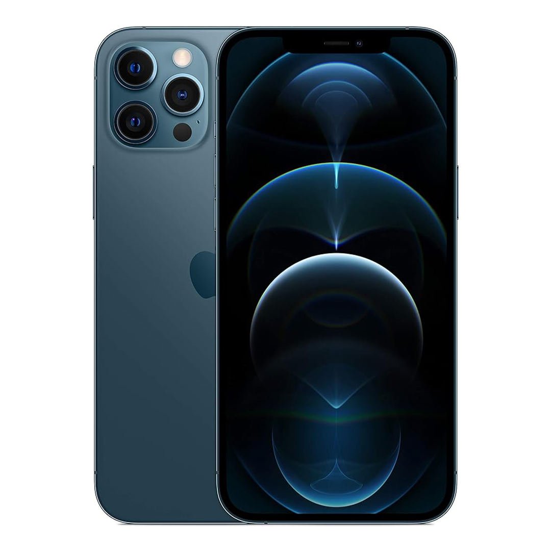 گوشی اپل iPhone 12 Pro Max ZA/A دو سیم کارت ظرفیت ۱۲۸ گیگابایت و رم ۶ گیگابایت نات اکتیو رنگ آبی