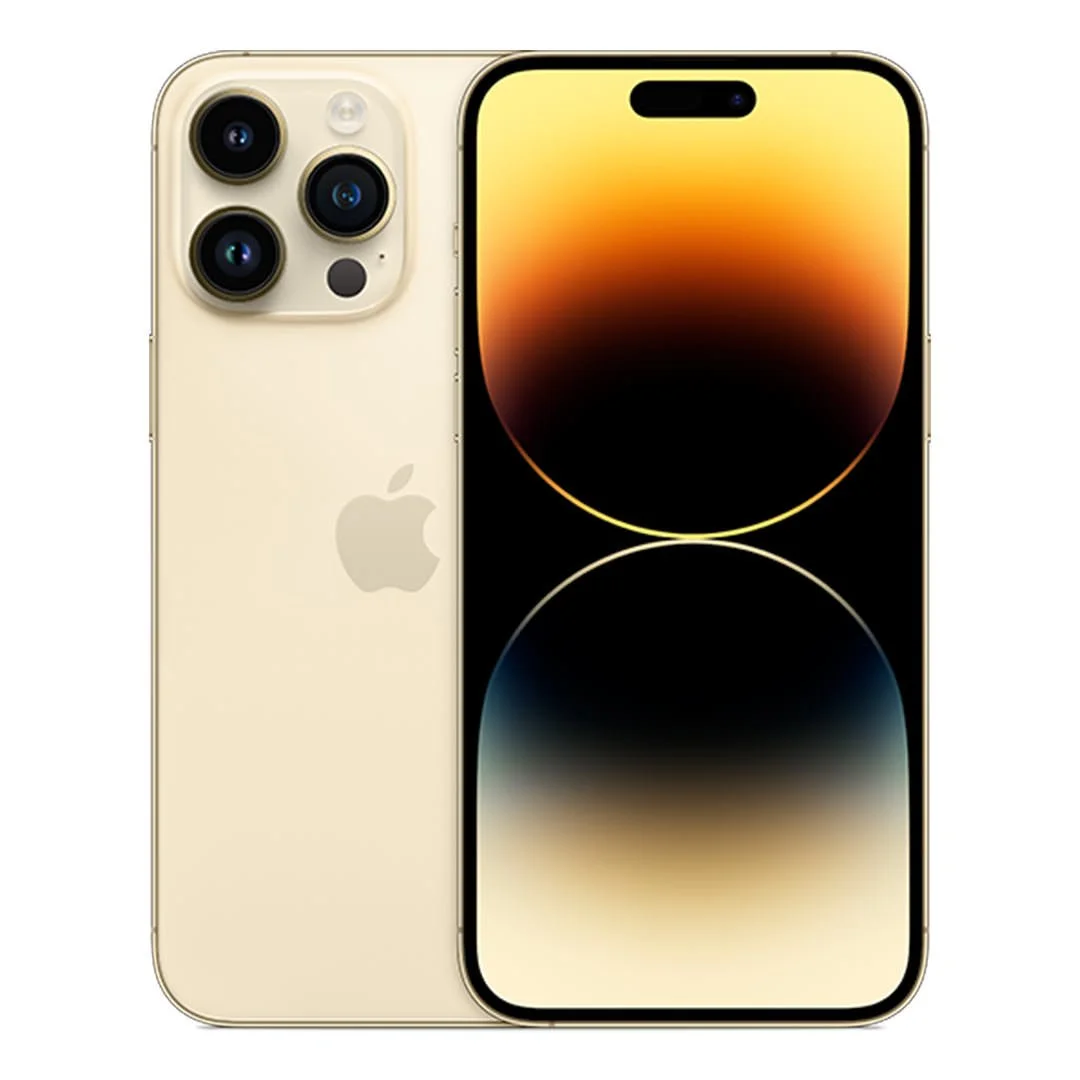 گوشی اپل iPhone 14 Pro Max CH دو سیم کارت ظرفیت ۲۵۶ گیگابایت و رم ۶ گیگابایت نات اکتیو رنگ طلایی