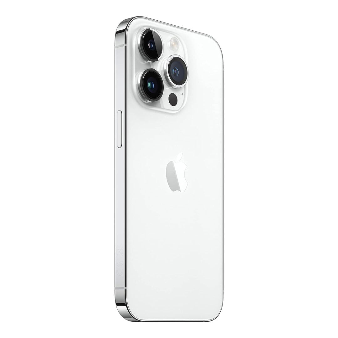 گوشی اپل iPhone 14 Pro CH دو سیم کارت ظرفیت ۱۲۸ گیگابایت و رم ۶ گیگابایت نات اکتیو رنگ سفید پنل پشت