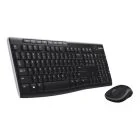 کیبورد بی‌ سیم لاجیتک MK270 به همراه ماوس بی سیم از سمت راست