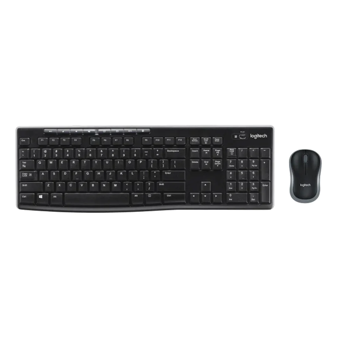کیبورد بی‌ سیم لاجیتک MK270 به همراه ماوس بی سیم