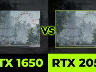 تفاوت کارت گرافیک NVIDIA GeForce RTX 2050 و NVIDIA GeForce GTX 1650