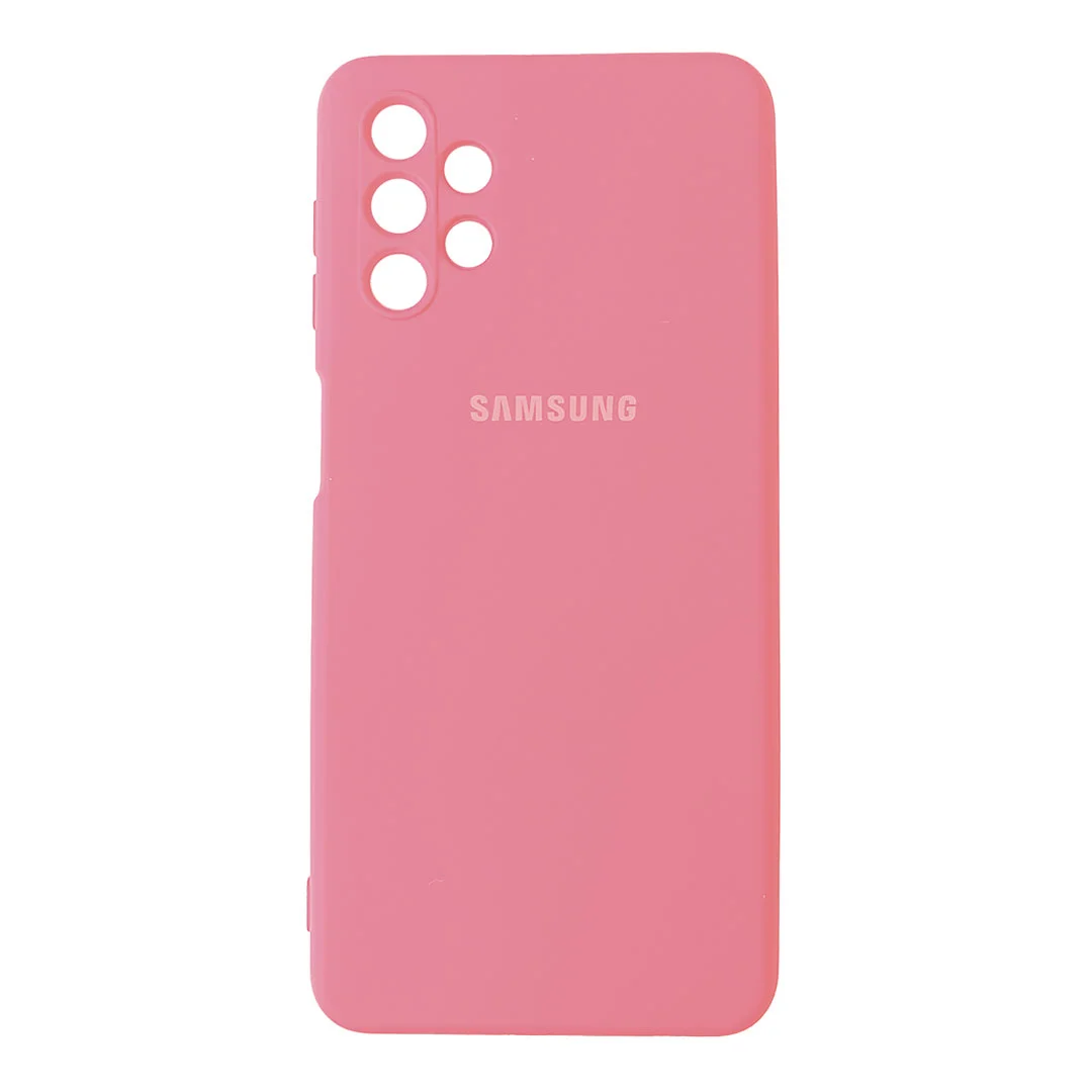 قاب گوشی سیلیکونی مناسب گوشی سامسونگ Galaxy A13 رنگ صورتی