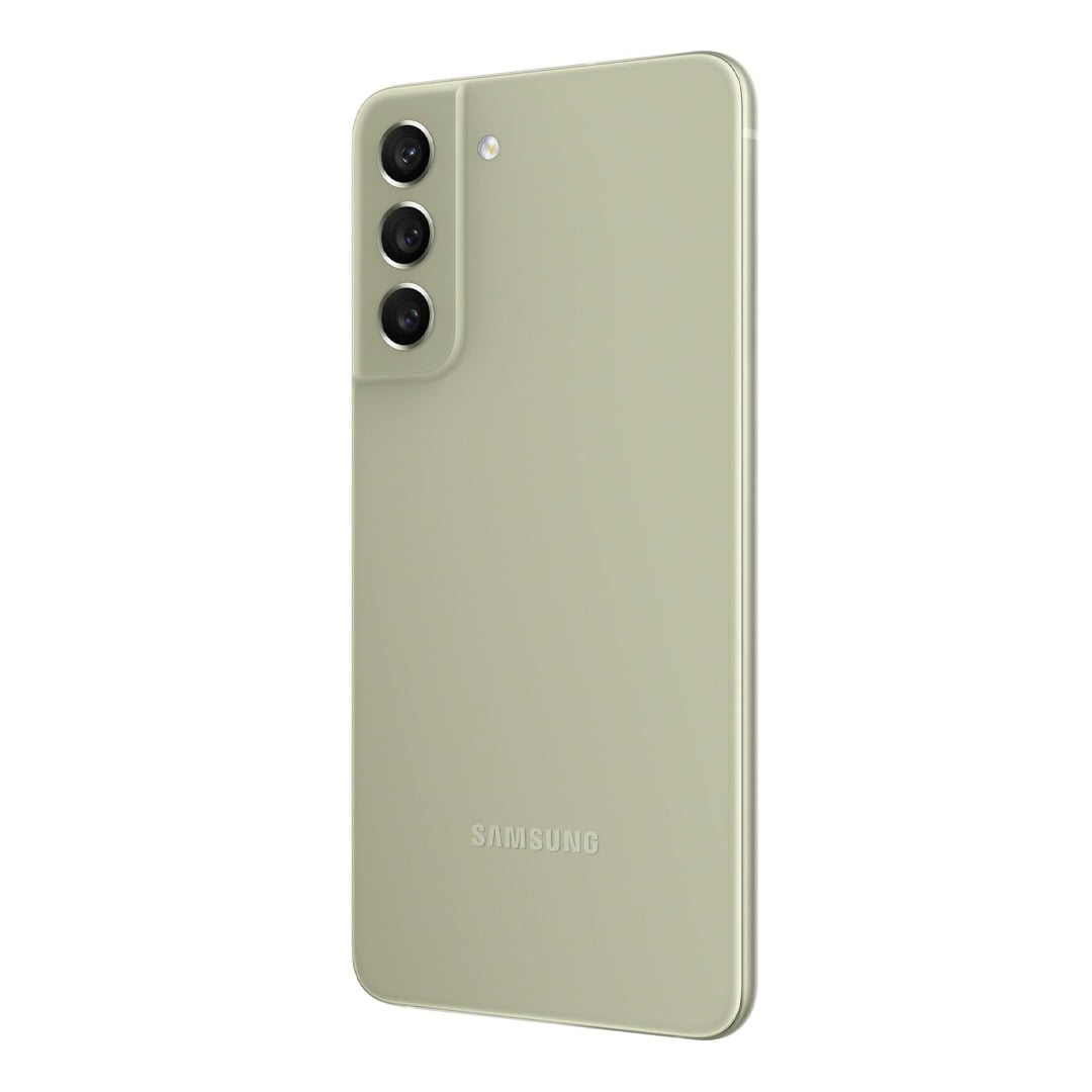 گوشی سامسونگ Galaxy S21 FE 5G ظرفیت ۲۵۶ گیگابایت و رم ۸ گیگابایت رنگ سبز سمت راست