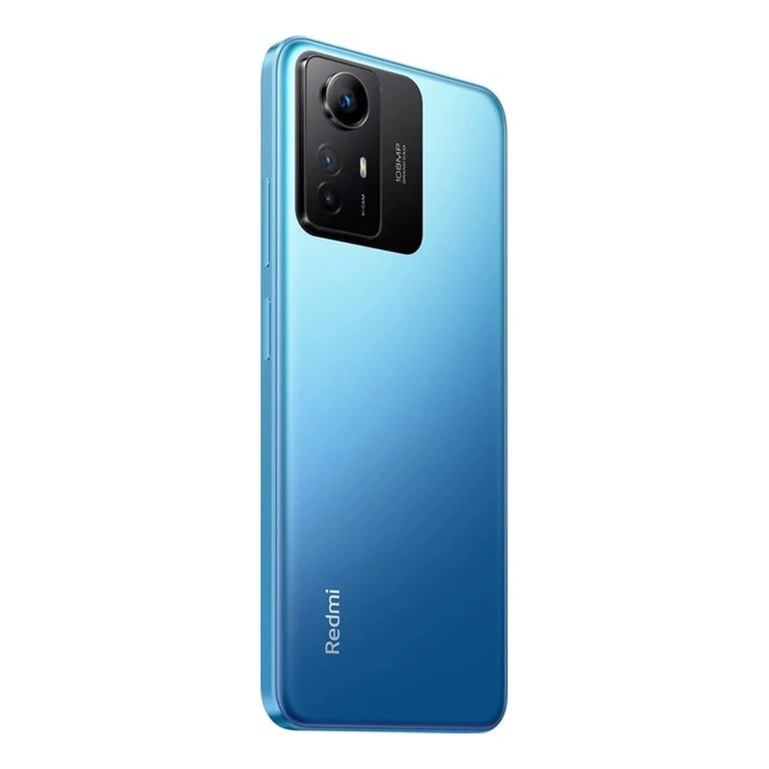 گوشی شیائومی Redmi Note 12S دو سیم کارت ظرفیت ۲۵۶ گیگابایت و رم ۸ گیگابایت رنگ آبی سمت چپ