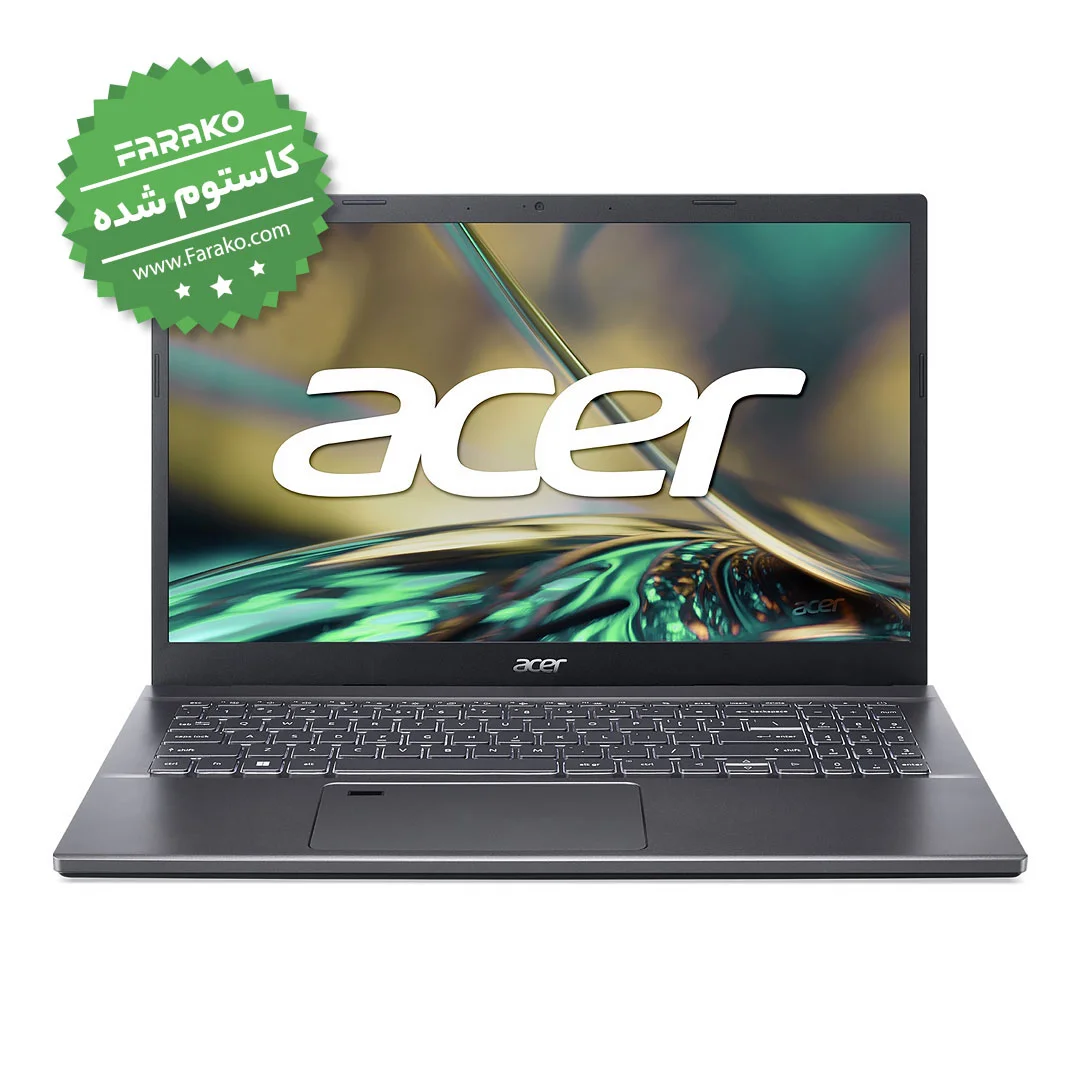 لپ تاپ ایسر Aspire 5 A515 نسل ۱۲ با اثر انگشت کاستوم شده - تصویر اول