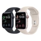 ساعت هوشمند اپل SE 2022 Aluminum رنگ های بژ و مشکی