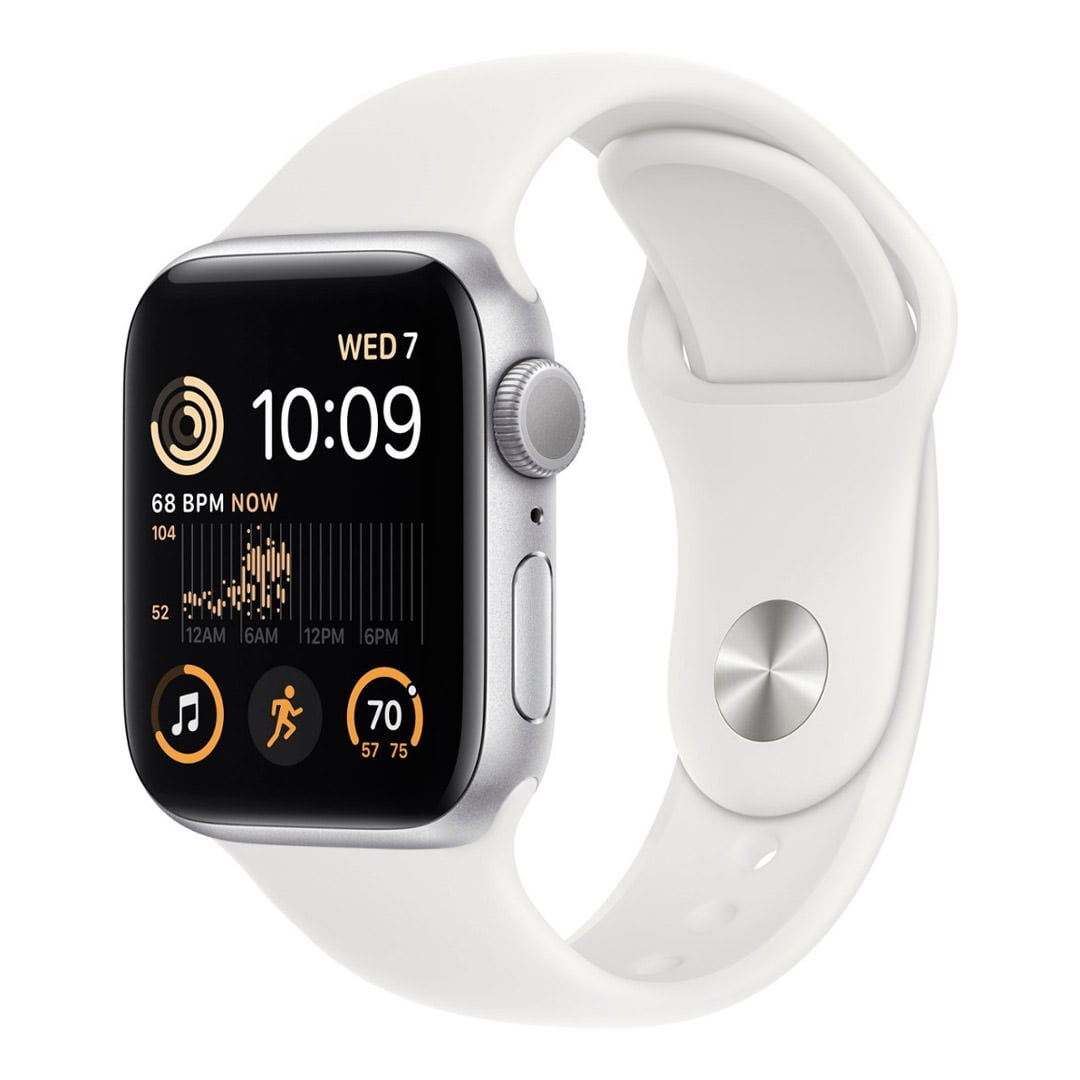 ساعت هوشمند اپل SE 2022 Aluminum رنگ نقره ای