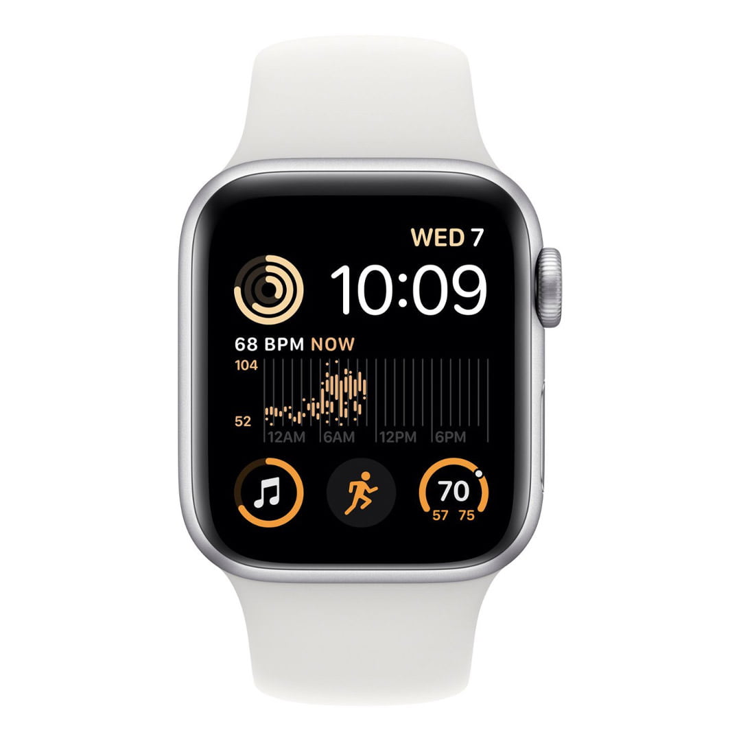 ساعت هوشمند اپل SE 2022 Aluminum رنگ نقره ای تصویر اول