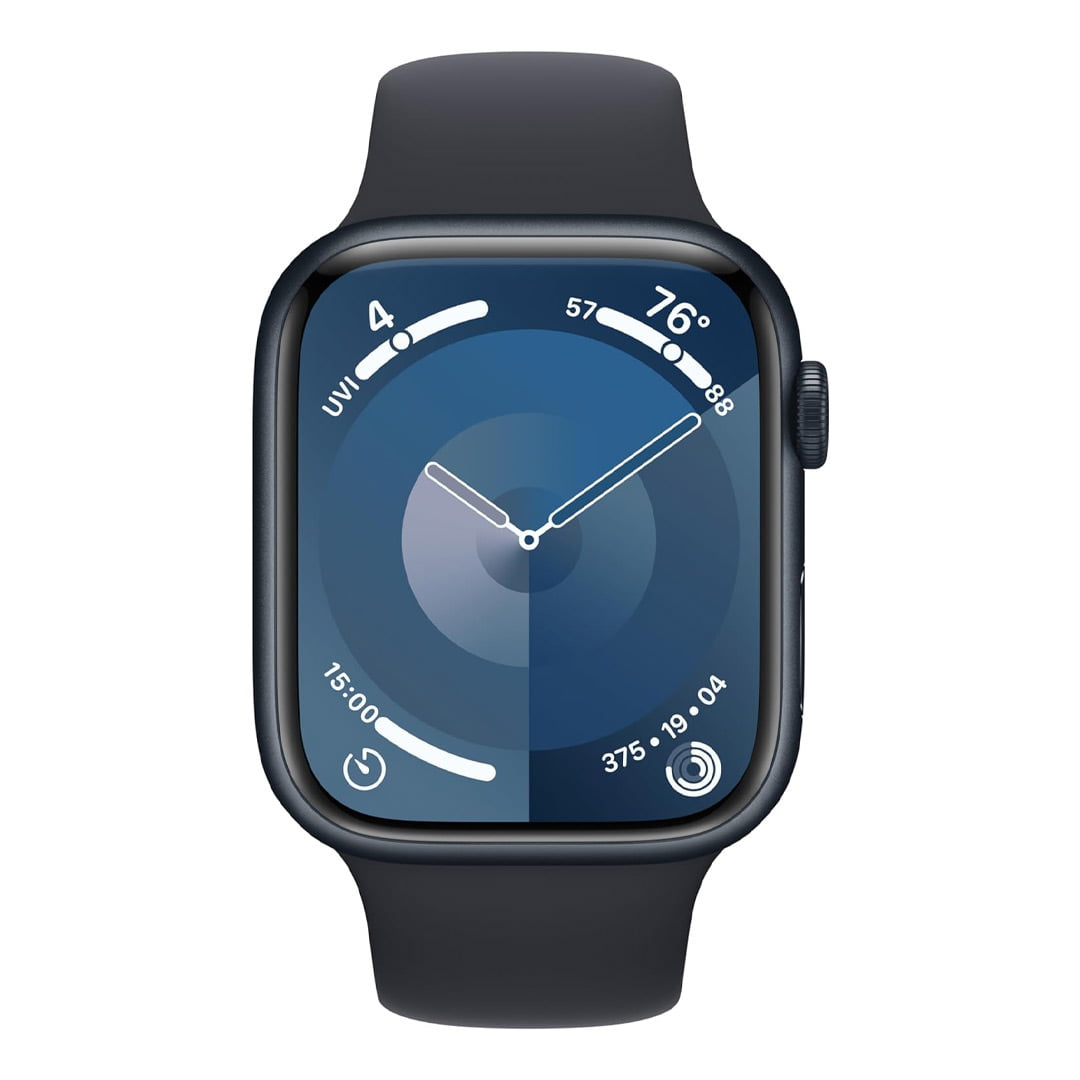 ساعت هوشمند اپل Series 9 Aluminum رنگ مشکی تصویر اول