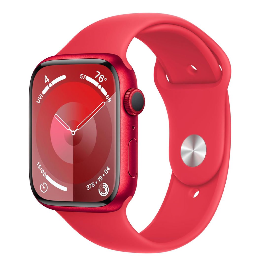 ساعت هوشمند اپل Series 9 Aluminum رنگ قرمز