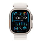 ساعت هوشمند اپل Titanium Watch Ultra 2 مدل ۴۹ میلی متری با بند Ocean رنگ سفید تصویر اول