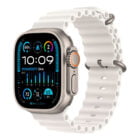 ساعت هوشمند اپل Titanium Watch Ultra 2 مدل ۴۹ میلی متری با بند Ocean رنگ سفید