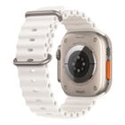 ساعت هوشمند اپل Titanium Watch Ultra 2 مدل ۴۹ میلی متری با بند Ocean رنگ سفید تصویر دوم