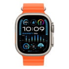ساعت هوشمند اپل Titanium Watch Ultra 2 مدل ۴۹ میلی متری با بند Ocean رنگ نارنجی تصویر اول