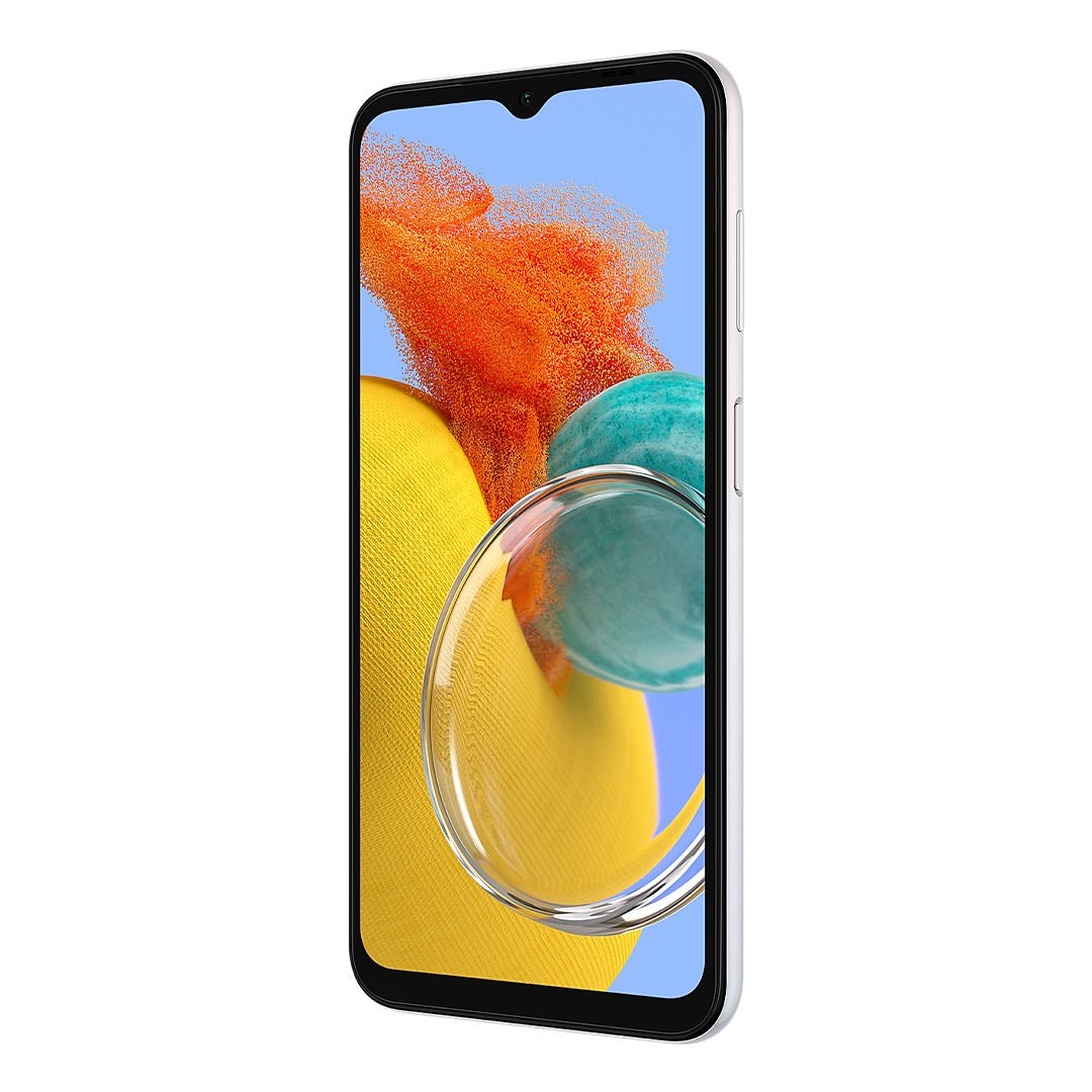 گوشی سامسونگ Galaxy M14 رنگ نقره ای تصویر اول