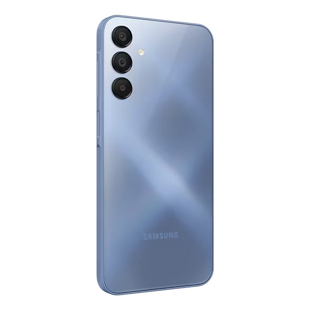 گوشی سامسونگ Galaxy A15 4G رنگ آبی کم رنگ تصویر دوم
