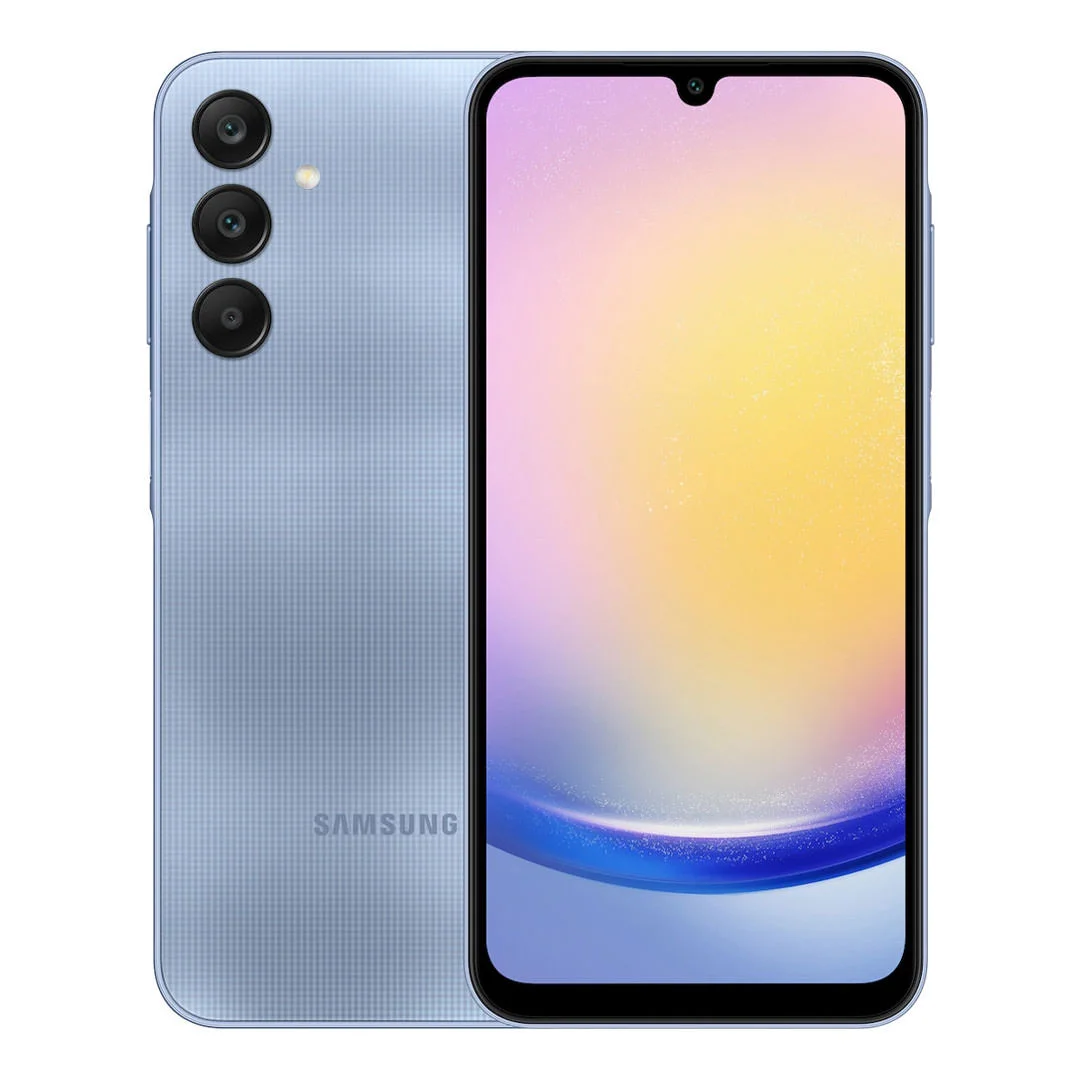 گوشی سامسونگ Galaxy A25 5G دو سیم کارت ظرفیت ۱۲۸ گیگابایت و رم ۶ گیگابایت رنگ آبی