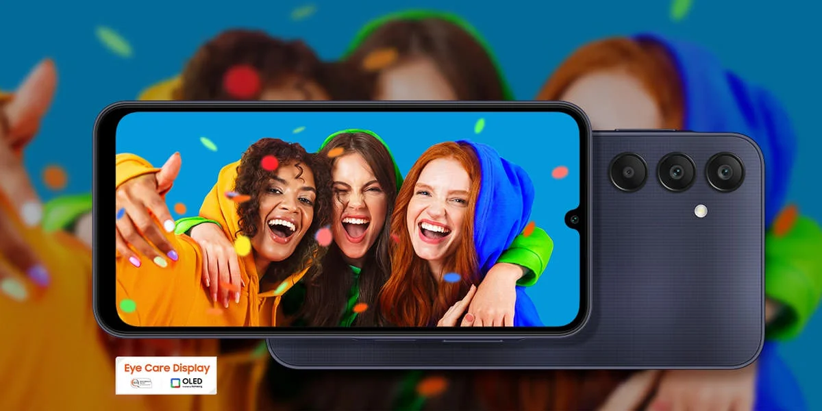 کیفیت صفحه نمایش گلکسی A25