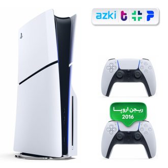 کنسول بازی سونی PlayStation 5 Slim ظرفیت یک ترابایت ریجن ۲۰۱۶ اروپا | به همراه دسته اضافه