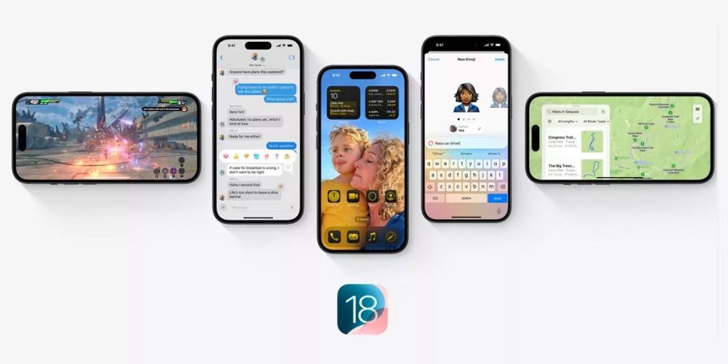 نسخه بتا iOS 18 و iPadOS 18