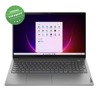 لپ تاپ لنوو ThinkBook 15 نمایشگر ۱۵٫۶ اینچی، پردازنده Core i5-1135G7، گرافیک ۲ گیگابایت MX450، رم ۸ گیگابایت، حافظه ۲۵۶ گیگابایت SSD – کاستوم شده