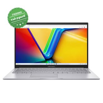 لپ تاپ ایسوس Vivobook X1504VA-NJ451 نمایشگر ۱۵٫۶ اینچی، پردازنده Core i3-1315U، گرافیک اینتل، رم ۸ گیگابایت، حافظه ۲۵۶ گیگابایت SSD – کاستوم شده