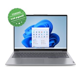 لپ تاپ لنوو ThinkBook 16 نمایشگر ۱۵٫۶ اینچی، پردازنده Core i7-13700H، گرافیک اینتل UHD، رم ۱۶ گیگابایت، حافظه ۵۱۲ گیگابایت SSD – کاستوم شده