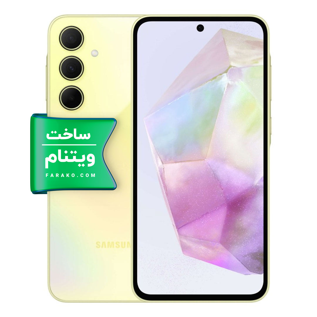 گوشی سامسونگ Galaxy A35 دو سیم کارت ظرفیت ۱۲۸ گیگابایت و رم ۸ گیگابایت نسخه ویتنام