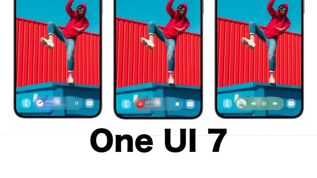 one ui 7 nowbar