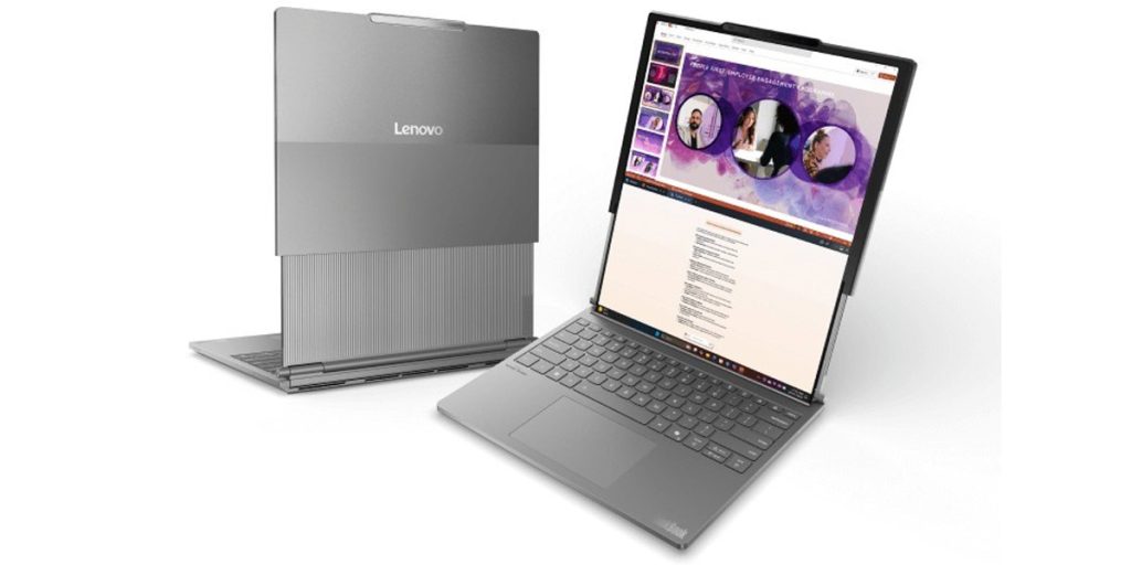 لپ تاپ کشویی لنوو تصویر دوم