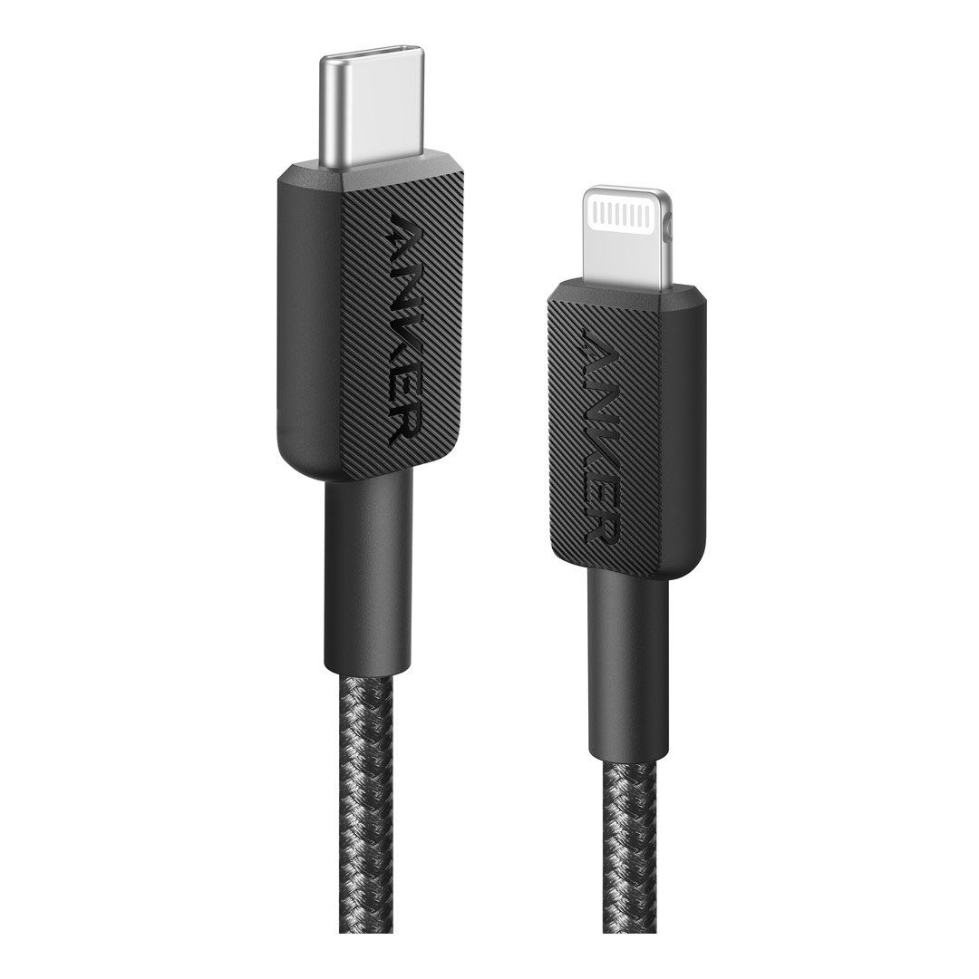 کابل لایتنینگ به USB Type-C انکر A81B5H11 طول ۰٫۹ متر تصویر اول