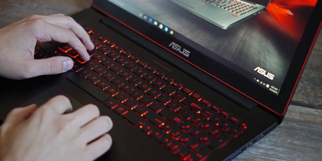 کیبورد لپ تاپ ایسوس گیمینگ