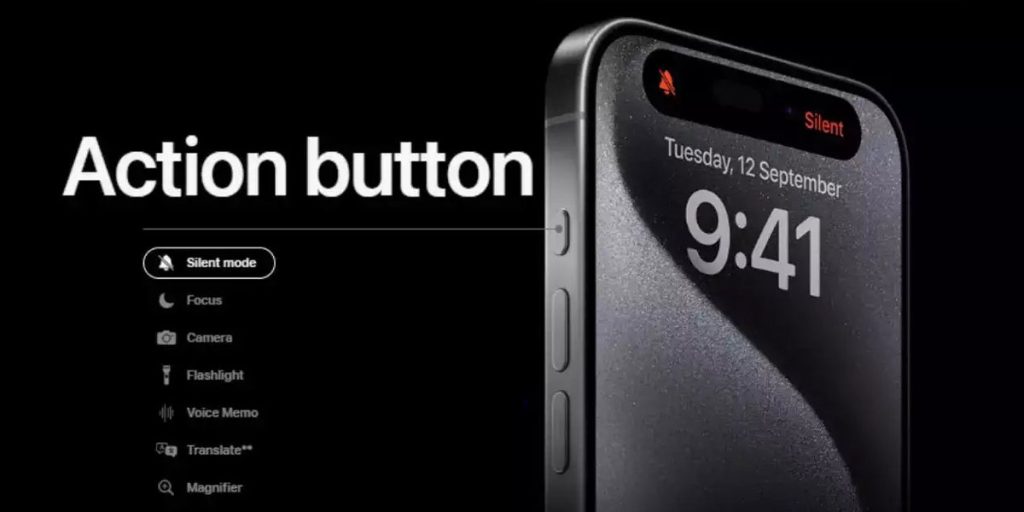 اکشن باتن در آیفون SE 4