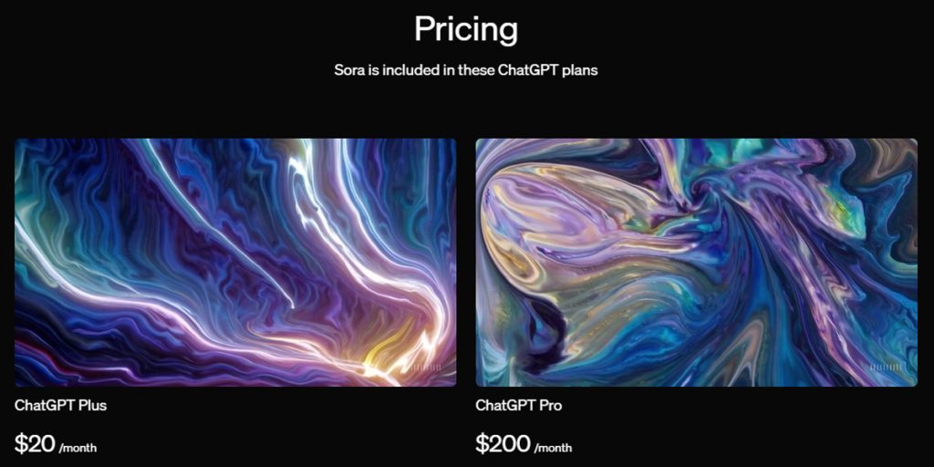 اکانت‌های chat gpt برای دسترسی به سورا