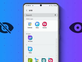 مخفی کردن برنامه ها در سامسونگ؛ شما انتخاب کنید چی دیده شود!