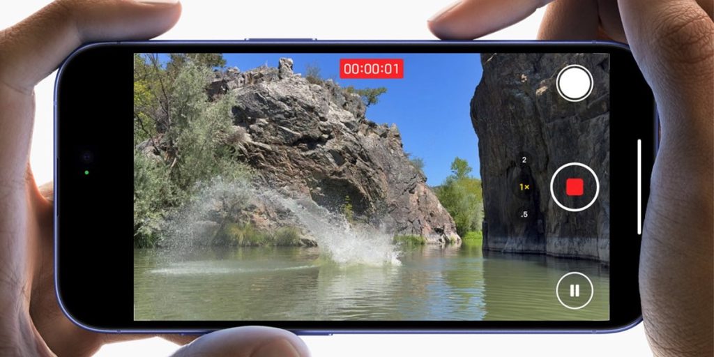 فیلمبرداری با آیفون 16 پلاس