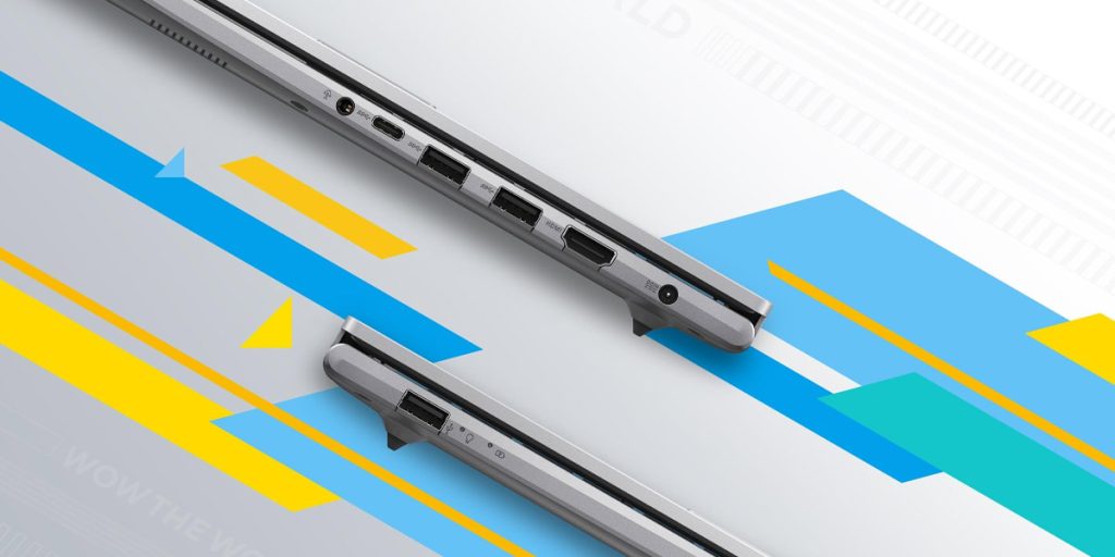 اتصالات و پورتهای لپ تاپ Vivobook X1504