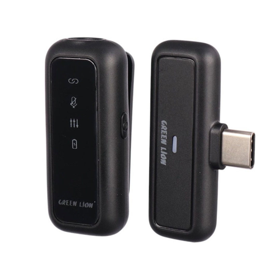میکروفن بی سیم گرین لاین GM-65X با رابط USB Type-C