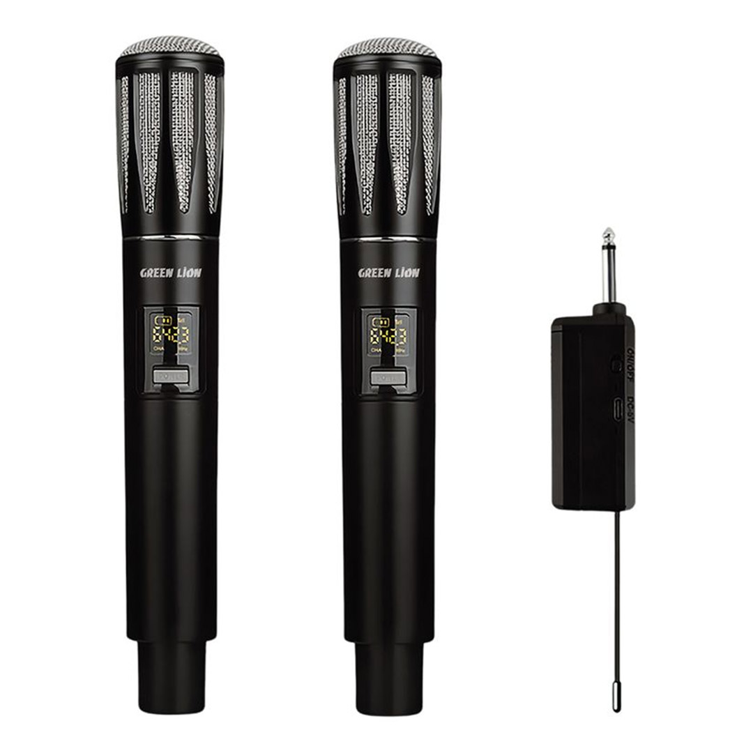 میکروفن بی سیم گرین لاین Dual Mic Cordless تصویر دوم