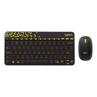کیبورد بی‌ سیم لاجیتک MK240 Nano به همراه ماوس بی سیم