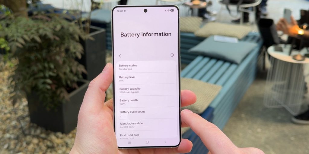 باتری Samsung Galaxy S25 Edge تصویر اول