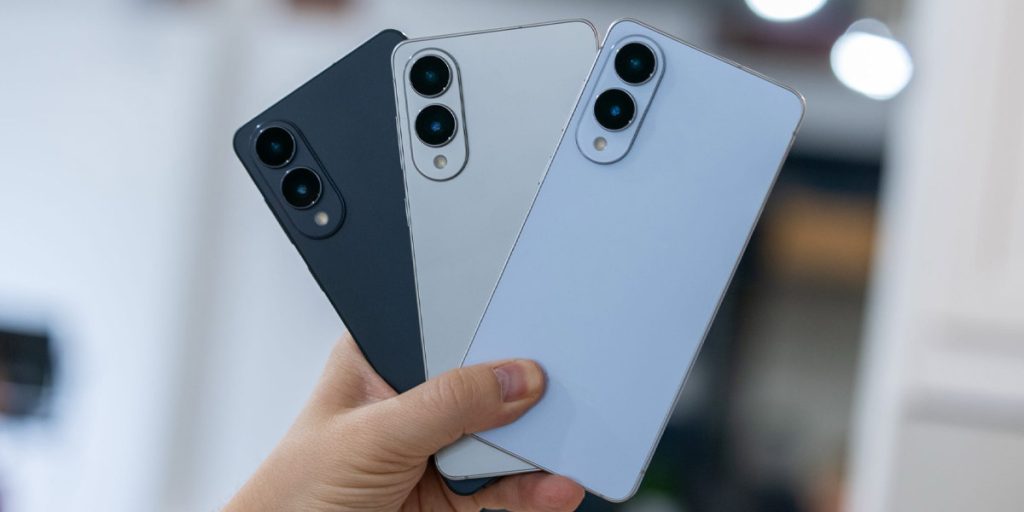 رنگبندی گوشی گلکسی S25 Edge سامسونگ