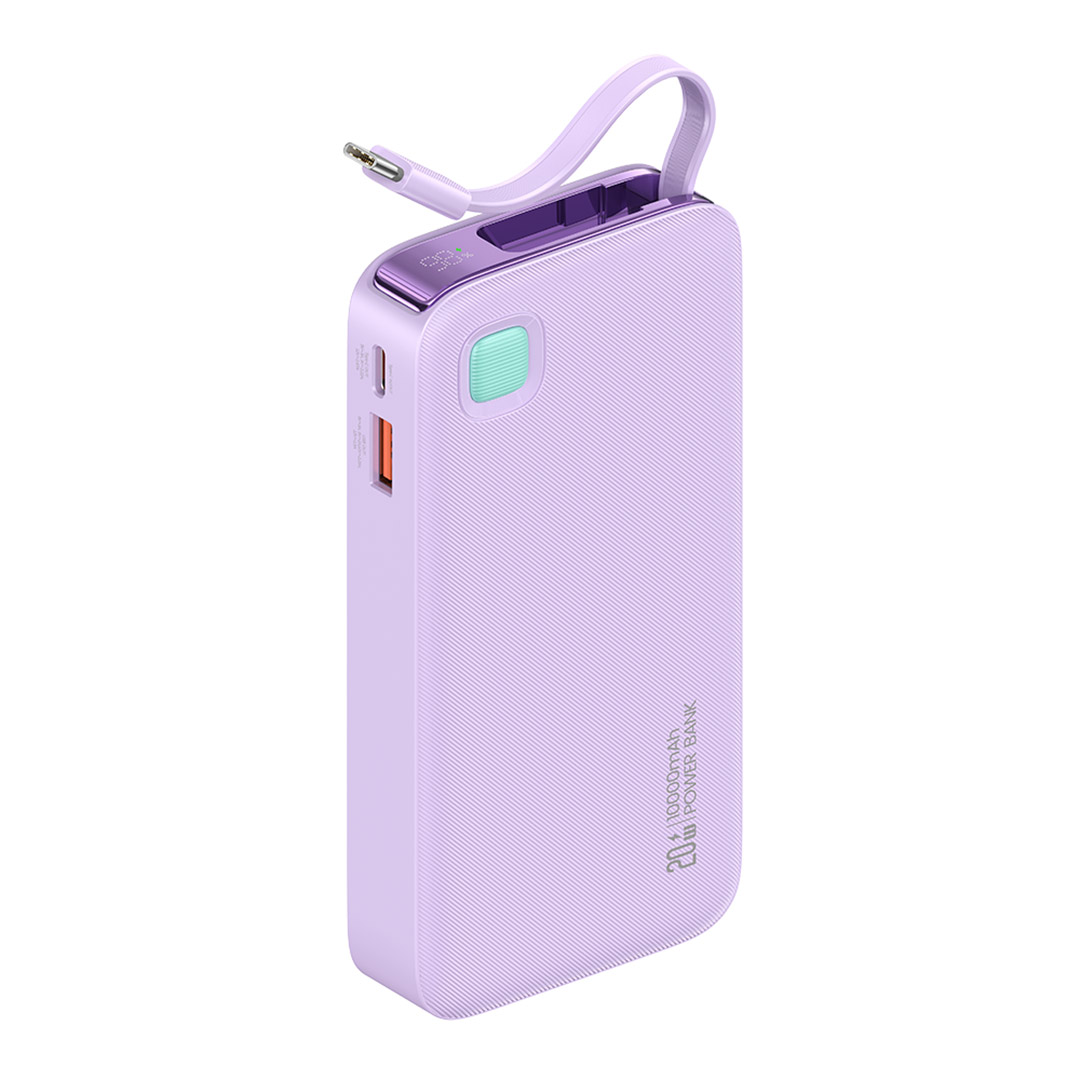 پاوربانک یوسمز CD224 ظرفیت 10000 میلی‌ آمپر ساعت تصویر دوم