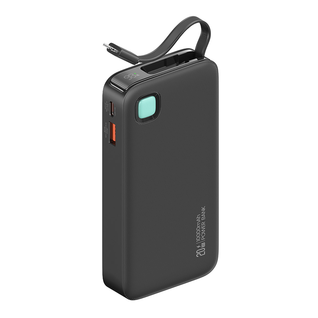 پاوربانک یوسمز CD225 ظرفیت 10000 میلی‌ آمپر ساعت تصویر اول