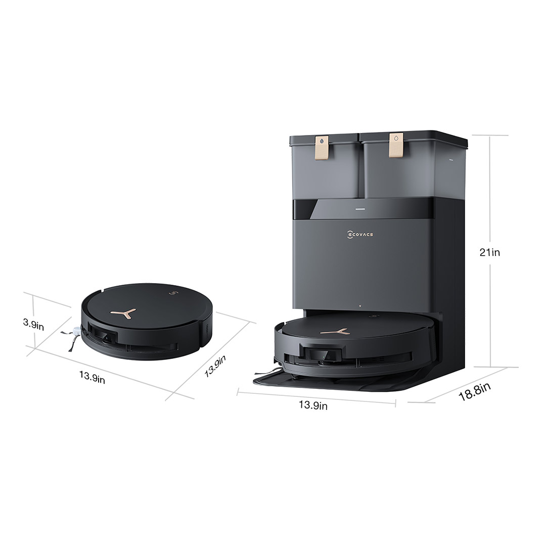جاروبرقی رباتیک اکووکس X8 Pro Omni تصویر دوم