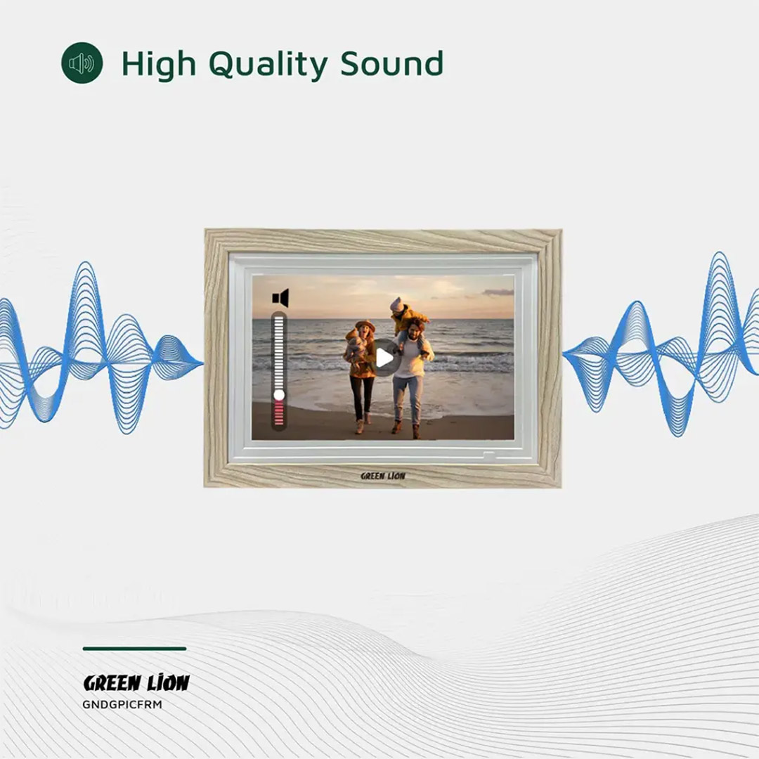 قاب عکس دیجیتال لمسی ۱۰٫۱ اینچی گرین لاین Digital Picture Frame Touch Screen تصویر سوم